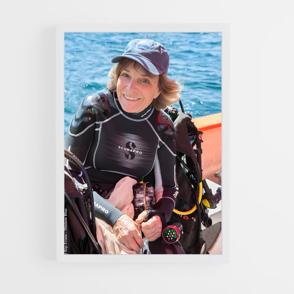 Poster L'Océan en Main – affiche Plongée sous-marine (vue 3)